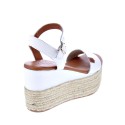 Sandalias Popa zapatos Mujer modelo Kailua Piel Blanco 