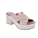 Sandalias Popa zapatos Mujer modelo Nilo Serraje Rosa 