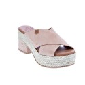 Sandalias Popa zapatos Mujer modelo Nilo Serraje Rosa 