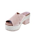 Sandalias Popa zapatos Mujer modelo Nilo Serraje Rosa 