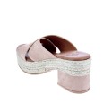 Sandalias Popa zapatos Mujer modelo Nilo Serraje Rosa 