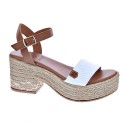 Sandalias Popa zapatos Mujer modelo Arnia Babel Blanco 
