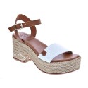 Sandalias Popa zapatos Mujer modelo Arnia Babel Blanco 
