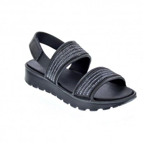 Sandalias Skechers zapatos Mujer modelo Footsteps Negro 