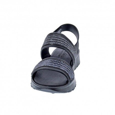 Sandalias Skechers zapatos Mujer modelo Footsteps Negro 