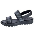 Sandalias Skechers zapatos Mujer modelo Footsteps Negro 