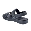 Sandalias Skechers zapatos Mujer modelo Footsteps Negro 