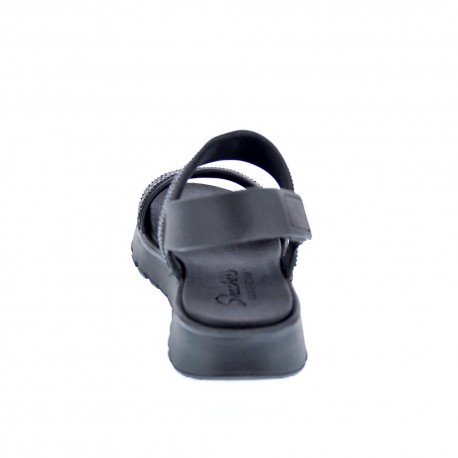 Sandalias Skechers zapatos Mujer modelo Footsteps Negro 