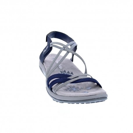 Sandalias Skechers zapatos Mujer modelo Reggae Azul 