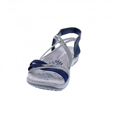 Sandalias Skechers zapatos Mujer modelo Reggae Azul 