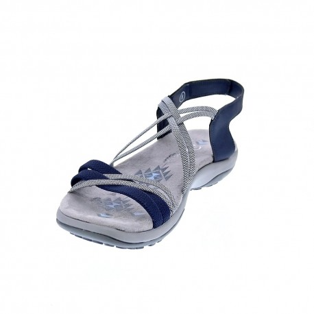 Sandalias Skechers zapatos Mujer modelo Reggae Azul 