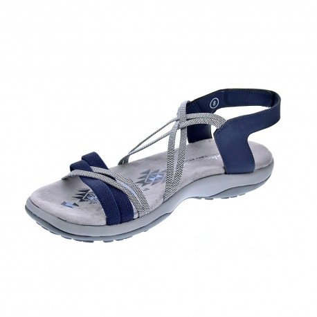 Sandalias Skechers zapatos Mujer modelo Reggae Azul 