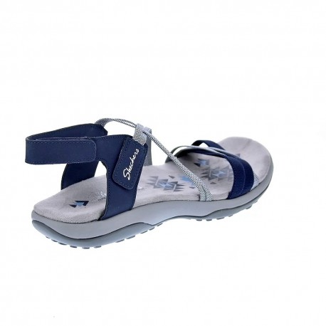 Sandalias Skechers zapatos Mujer modelo Reggae Azul 