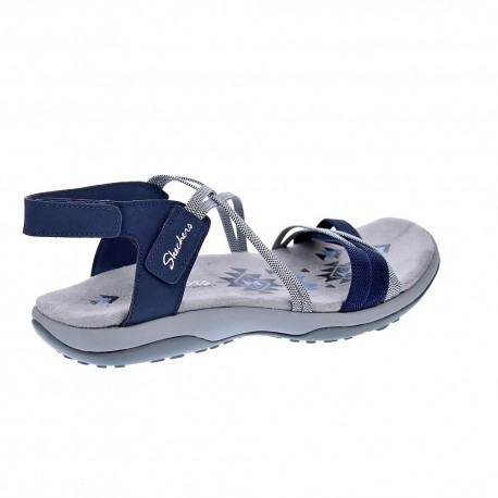 Sandalias Skechers zapatos Mujer modelo Reggae Azul 