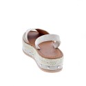 Abarcas menorquinas Popa zapatos Mujer modelo Rosario Tachas Beige 