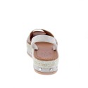 Abarcas menorquinas Popa zapatos Mujer modelo Rosario Tachas Beige 