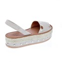 Abarcas menorquinas Popa zapatos Mujer modelo Rosario Tachas Beige 