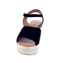 Sandalias Popa zapatos Mujer modelo Roda Serraje Negro 
