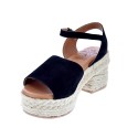 Sandalias Popa zapatos Mujer modelo Roda Serraje Negro 