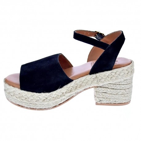 Sandalias Popa zapatos Mujer modelo Roda Serraje Negro 