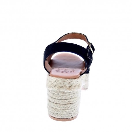 Sandalias Popa zapatos Mujer modelo Roda Serraje Negro 