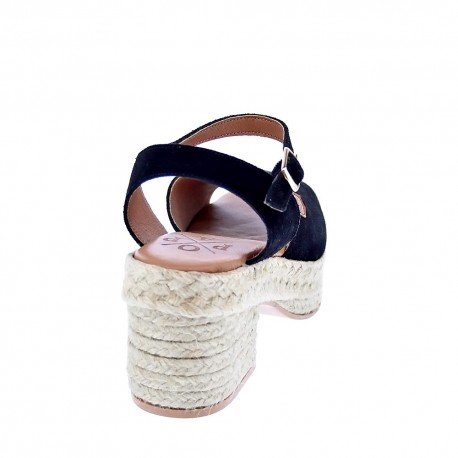 Sandalias Popa zapatos Mujer modelo Roda Serraje Negro 