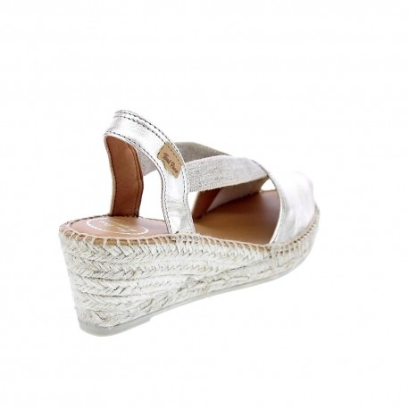 Alpargatas Toni Pons zapatos Mujer modelo Teide Oro 