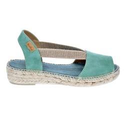 Alpargatas Toni Pons zapatos Mujer modelo Ella Verde  2