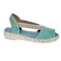 Alpargatas Toni Pons zapatos Mujer modelo Ella Verde 