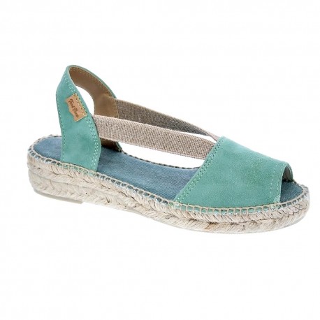 Alpargatas Toni Pons zapatos Mujer modelo Ella Verde 
