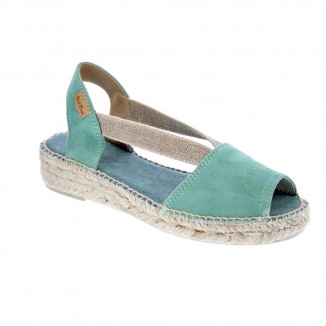 Alpargatas Toni Pons zapatos Mujer modelo Ella Verde 