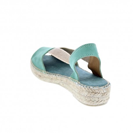 Alpargatas Toni Pons zapatos Mujer modelo Ella Verde 