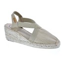 Zuecos Toni Pons zapatos Mujer modelo Ter Beige Elástico