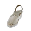 Zuecos Toni Pons zapatos Mujer modelo Ter Beige Elástico