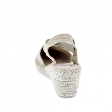 Zuecos Toni Pons zapatos Mujer modelo Ter Beige Elástico