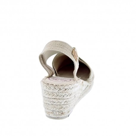 Zuecos Toni Pons zapatos Mujer modelo Ter Beige Elástico