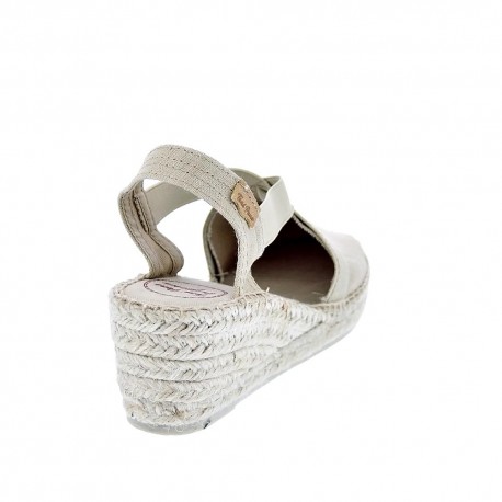 Zuecos Toni Pons zapatos Mujer modelo Ter Beige Elástico