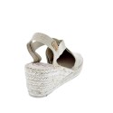 Zuecos Toni Pons zapatos Mujer modelo Ter Beige Elástico