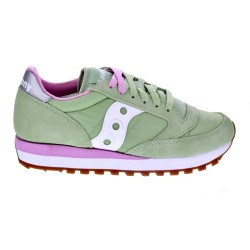 Zapatillas Saucony zapatos Mujer modelo Jazz Original Verde  2