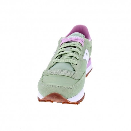 Zapatillas Saucony zapatos Mujer modelo Jazz Original Verde 