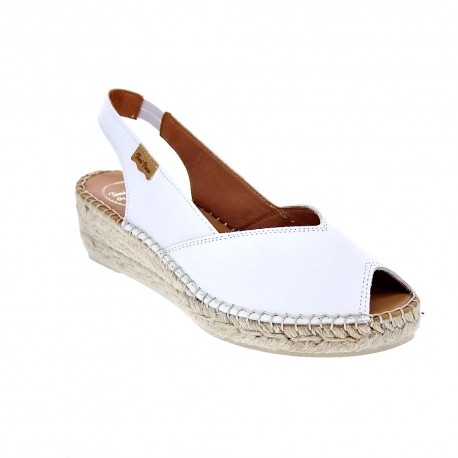 Alpargatas Toni Pons zapatos Mujer modelo Bernia Blanco 