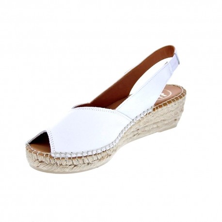 Alpargatas Toni Pons zapatos Mujer modelo Bernia Blanco 