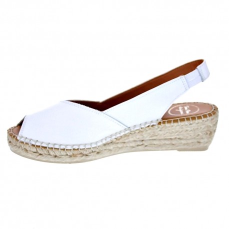 Alpargatas Toni Pons zapatos Mujer modelo Bernia Blanco 