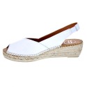 Alpargatas Toni Pons zapatos Mujer modelo Bernia Blanco 
