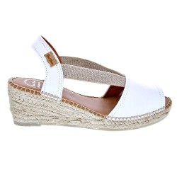 Alpargatas Toni Pons zapatos Mujer modelo Teide Blanco  2