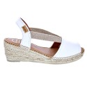 Alpargatas Toni Pons zapatos Mujer modelo Teide Blanco 
