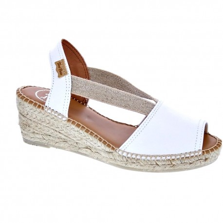 Alpargatas Toni Pons zapatos Mujer modelo Teide Blanco 