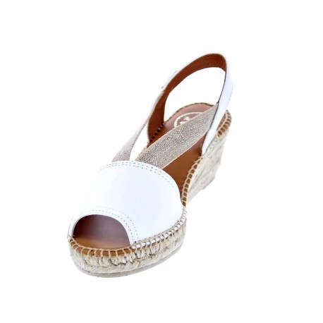 Alpargatas Toni Pons zapatos Mujer modelo Teide Blanco 