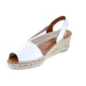 Alpargatas Toni Pons zapatos Mujer modelo Teide Blanco 