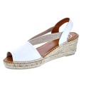 Alpargatas Toni Pons zapatos Mujer modelo Teide Blanco 